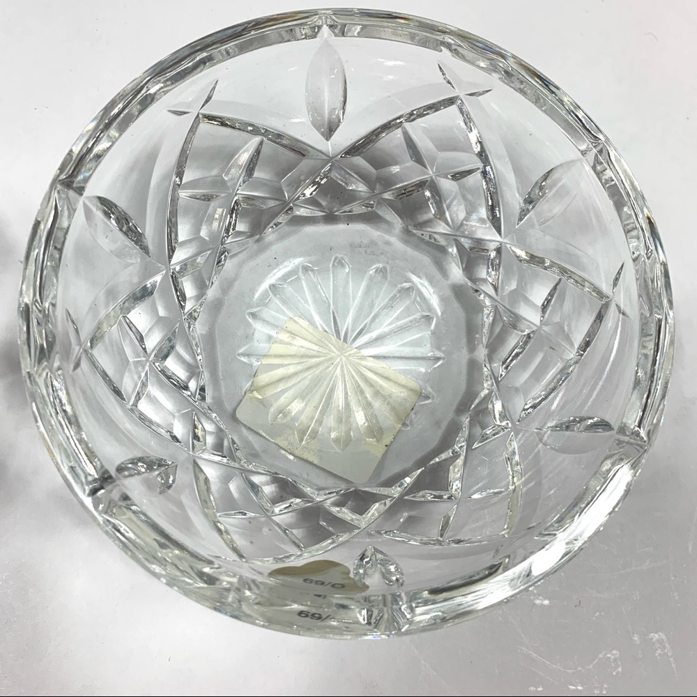 (2) Waterford Crystal Araglin Votives with Candles - Picture 9 of 13